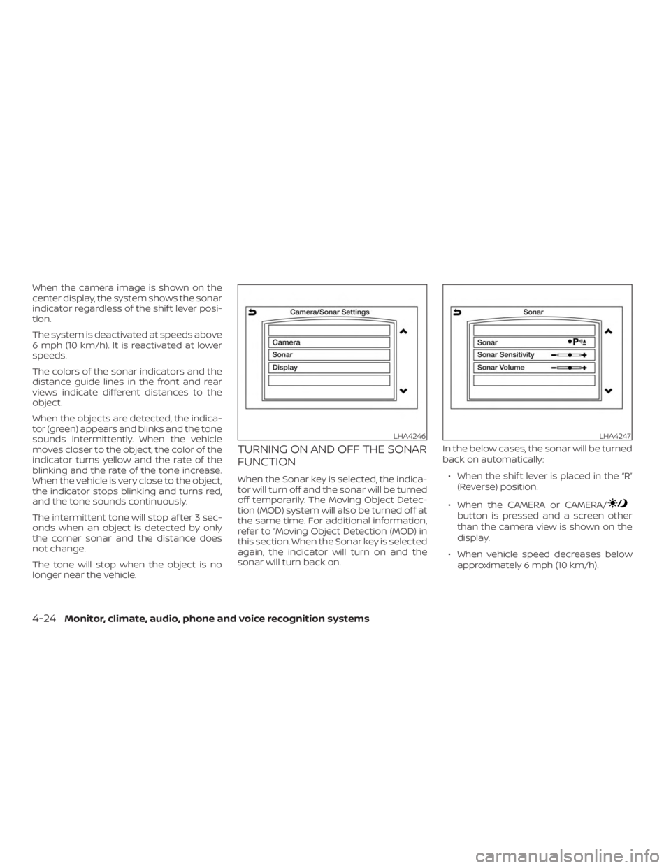 NISSAN PATHFINDER PLATINUM 2018  Owners Manual 