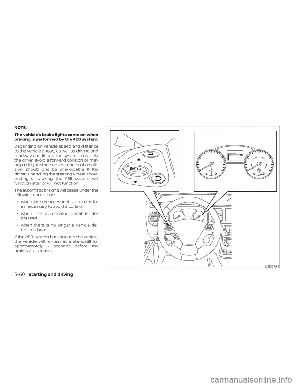 NISSAN PATHFINDER PLATINUM 2018  Owners Manual 