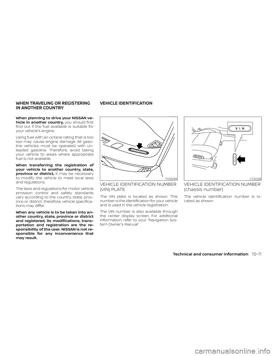 NISSAN PATHFINDER PLATINUM 2018  Owners Manual 