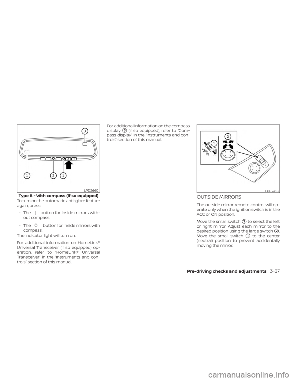 NISSAN PATHFINDER 2021  Owners Manual 