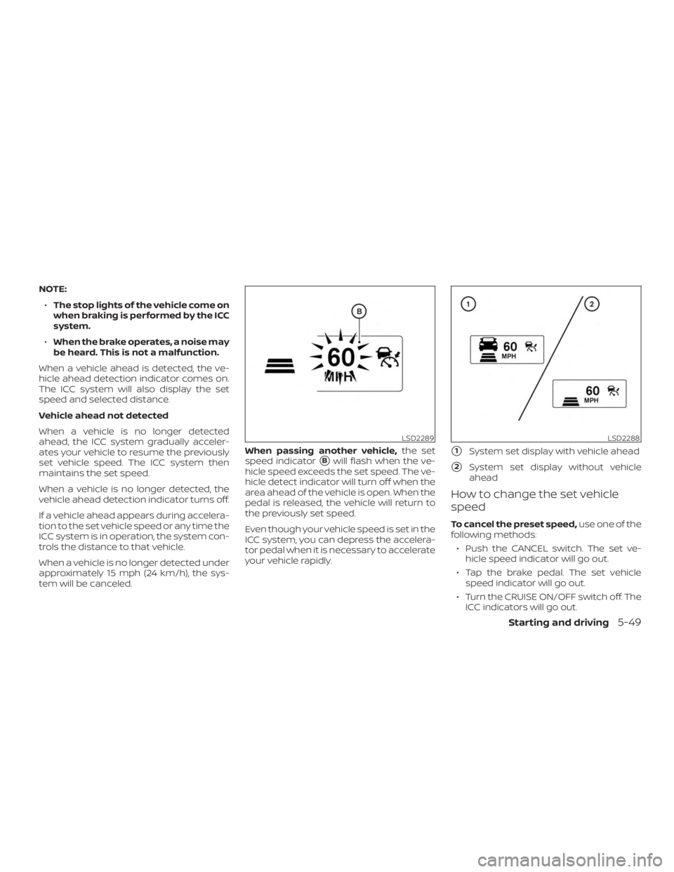 NISSAN PATHFINDER 2021  Owners Manual 