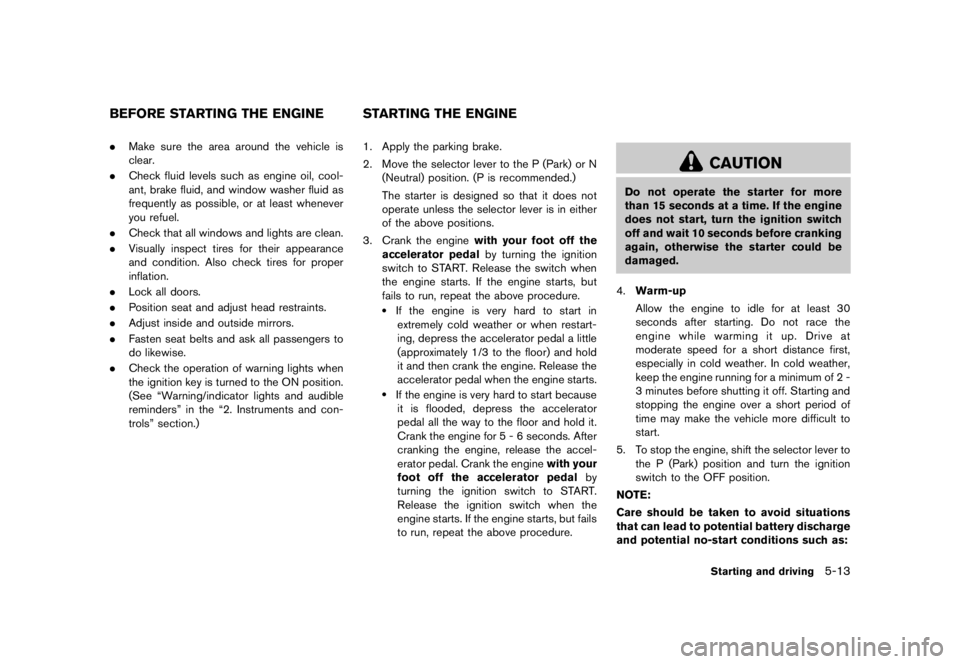 NISSAN ROGUE SPECIAL EDITION 2013  Owners Manual 