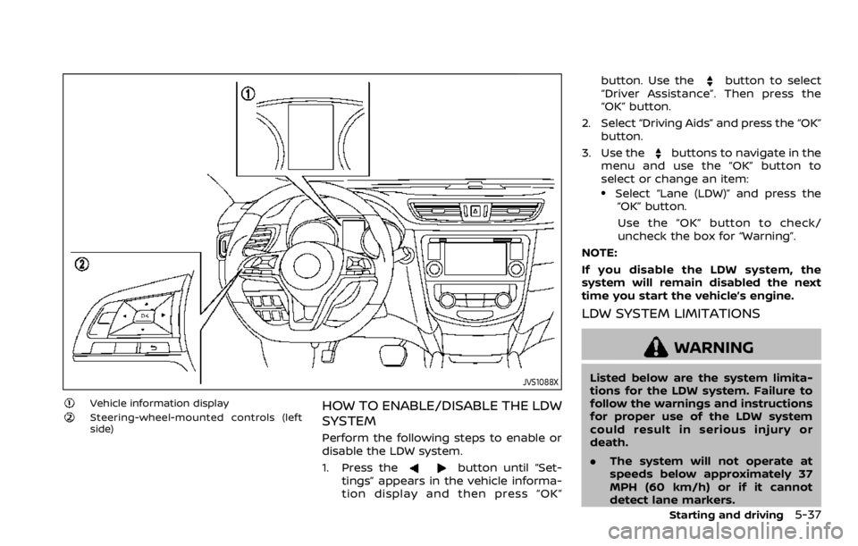 NISSAN ROGUE 2022  Owners Manual JVS1088X 