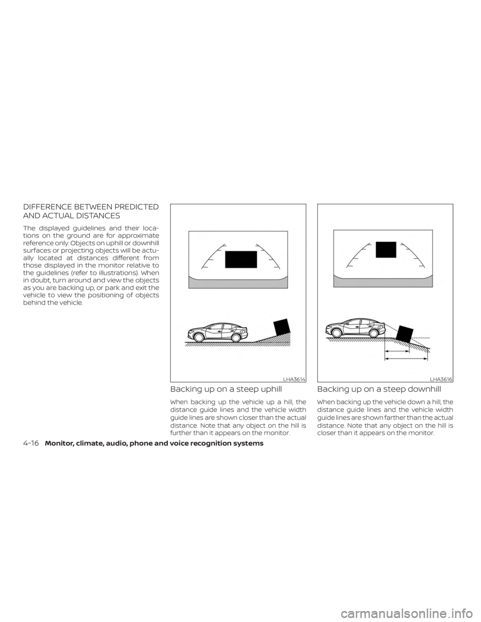 NISSAN MAXIMA PLATINUM 2018  Owners Manual 