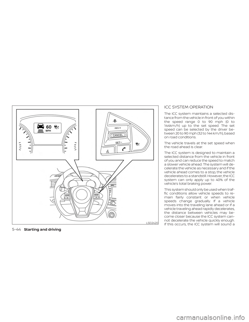 NISSAN MAXIMA PLATINUM 2018  Owners Manual 