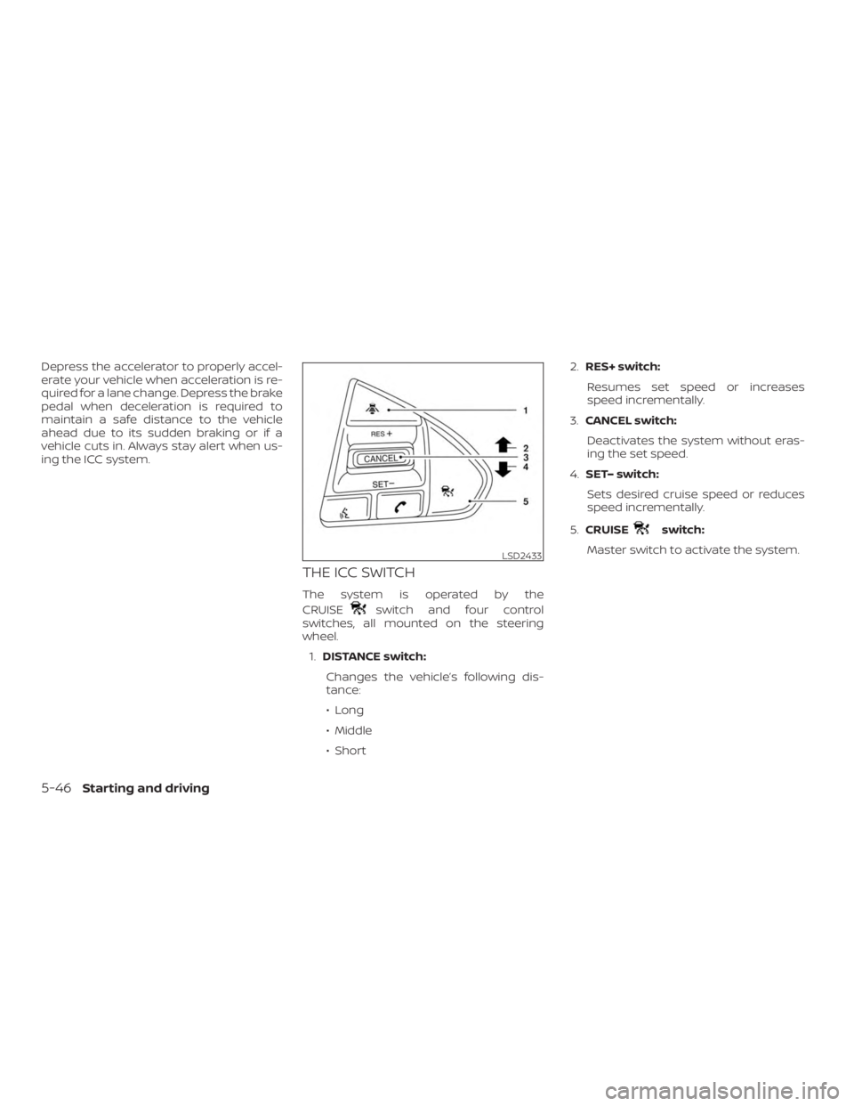 NISSAN MAXIMA PLATINUM 2018  Owners Manual 