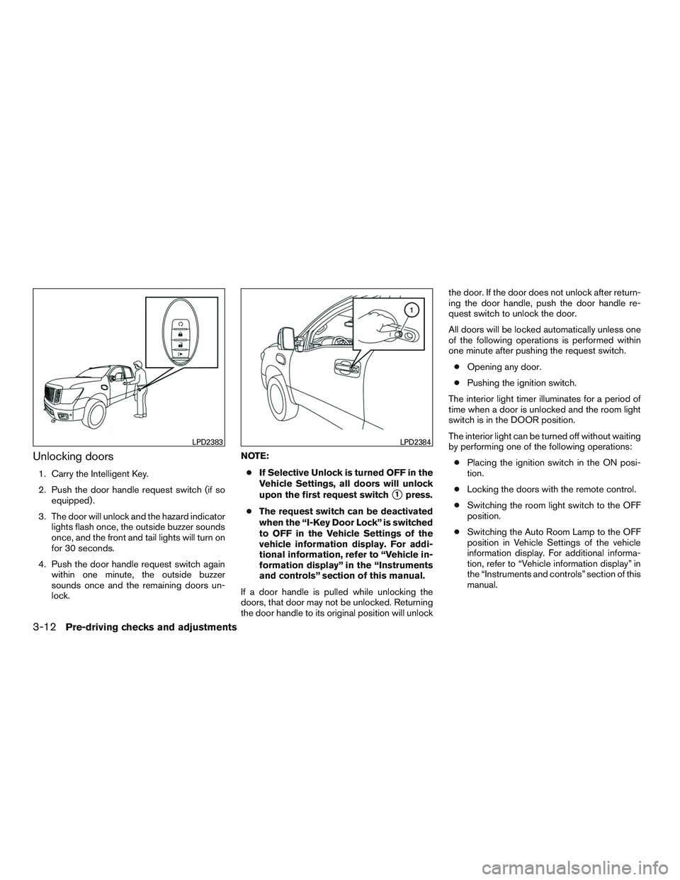 NISSAN TITAN XD 2017  Owners Manual 