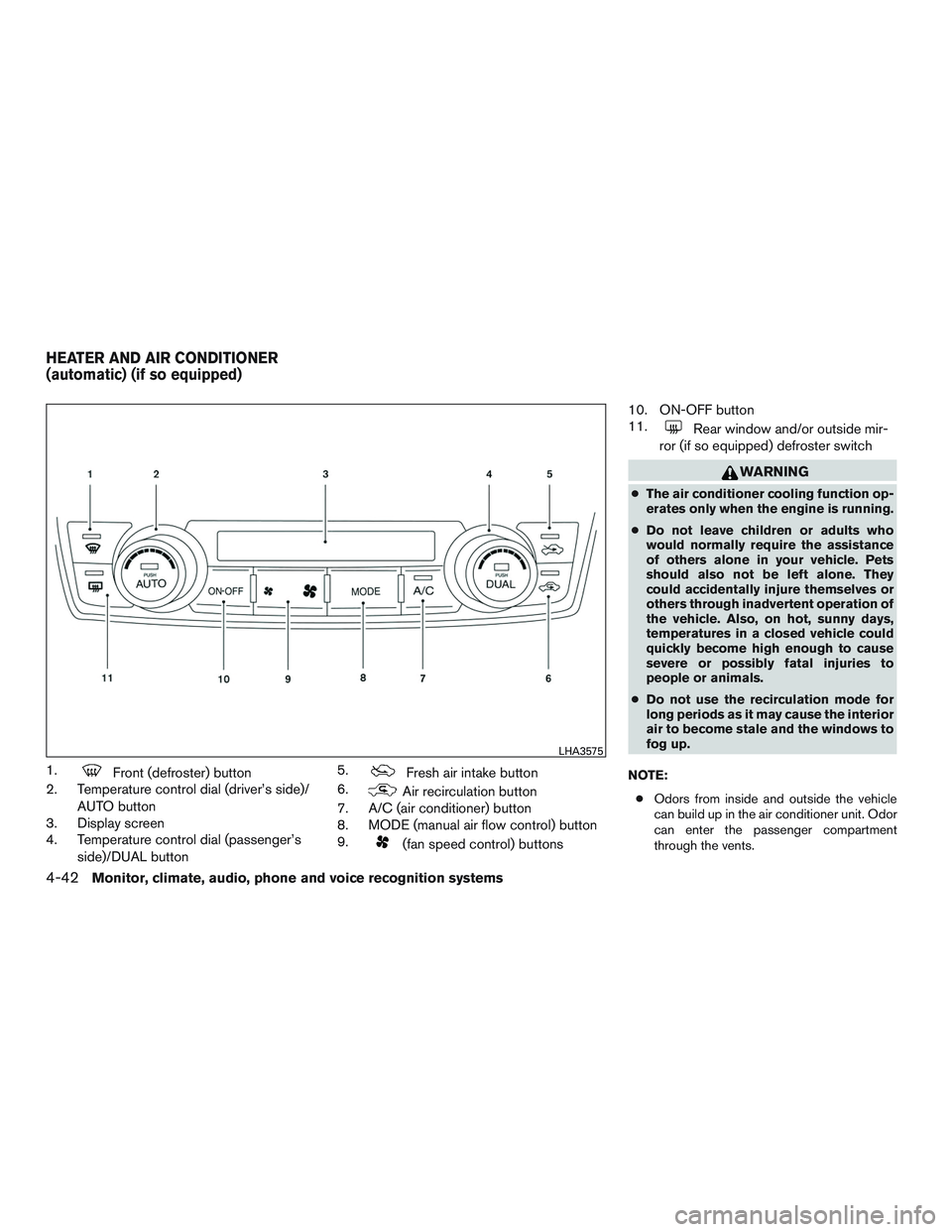 NISSAN TITAN XD 2017  Owners Manual 1. 