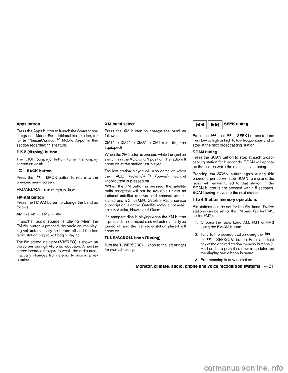 NISSAN TITAN XD 2017  Owners Manual 