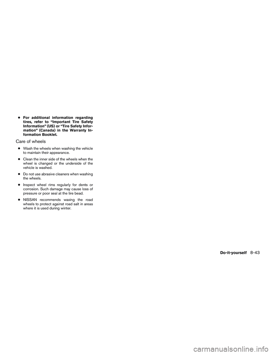 NISSAN TITAN XD 2017  Owners Manual 