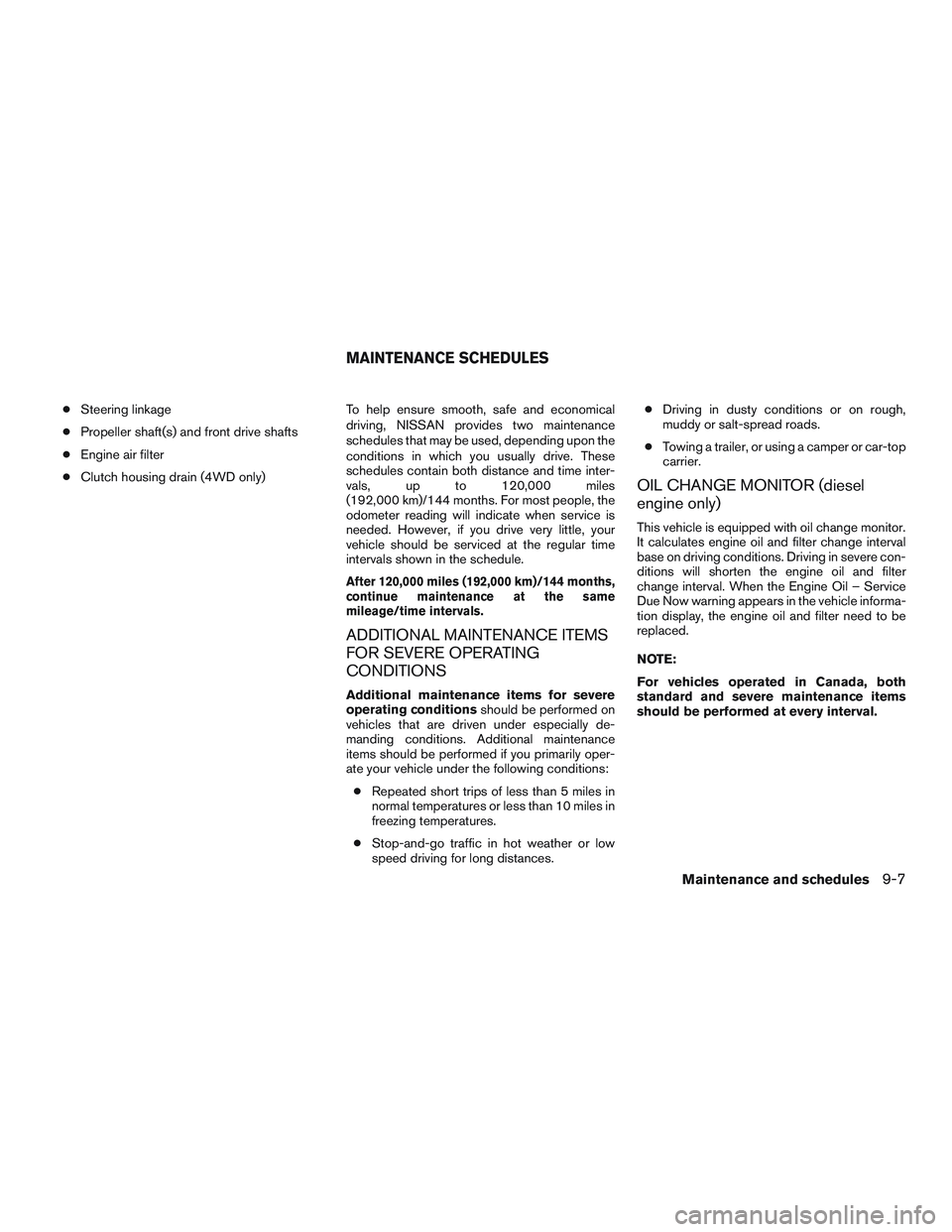 NISSAN TITAN XD 2017  Owners Manual 