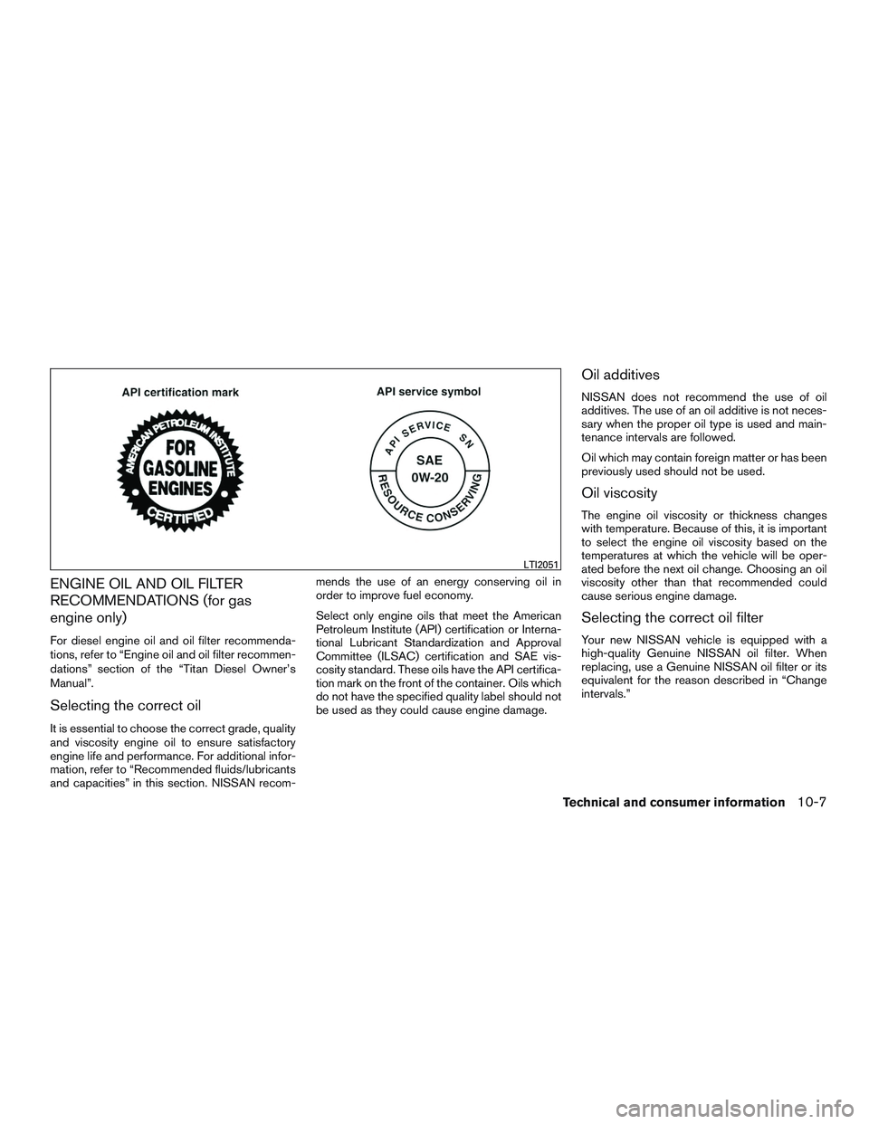 NISSAN TITAN XD 2017  Owners Manual 