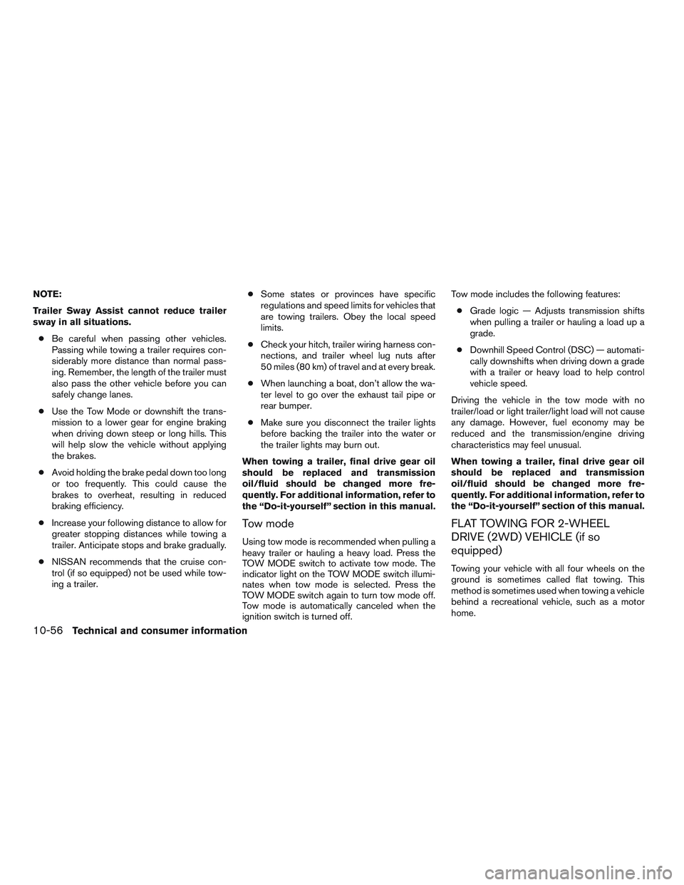 NISSAN TITAN XD 2017  Owners Manual 
