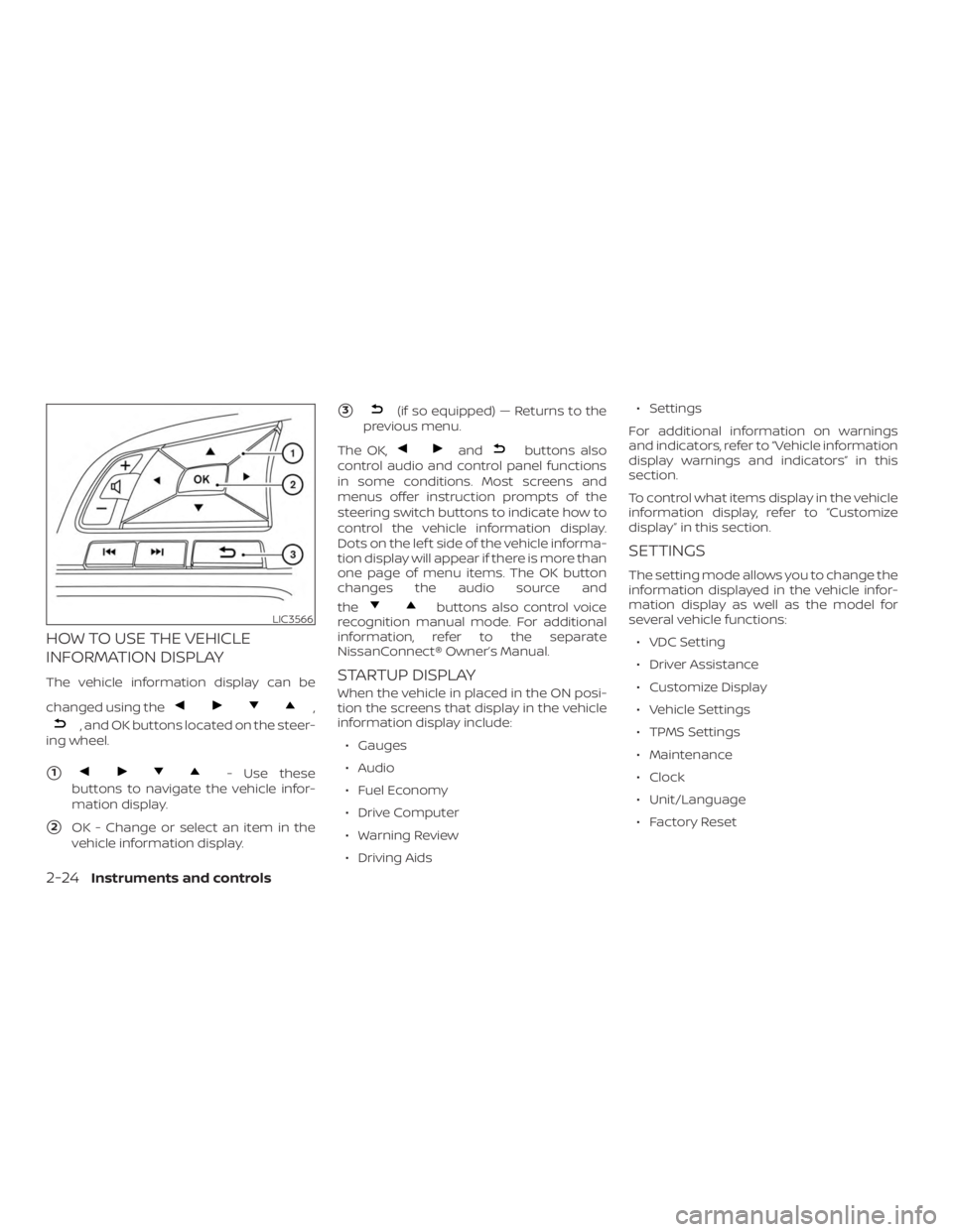 NISSAN VERSA SEDAN 2021  Owners Manual 