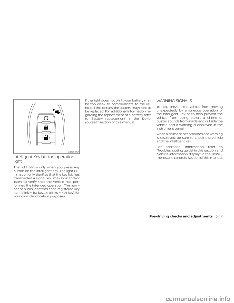 NISSAN VERSA SEDAN 2021  Owners Manual 