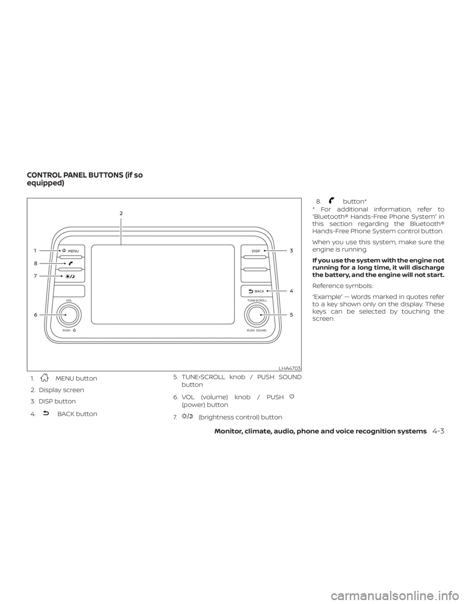 NISSAN VERSA SEDAN 2021  Owners Manual 