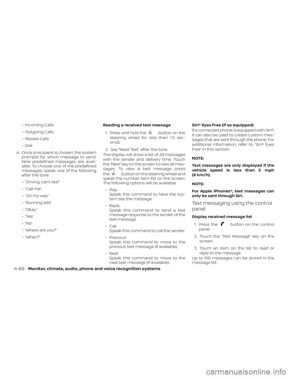NISSAN VERSA SEDAN 2021  Owners Manual 
