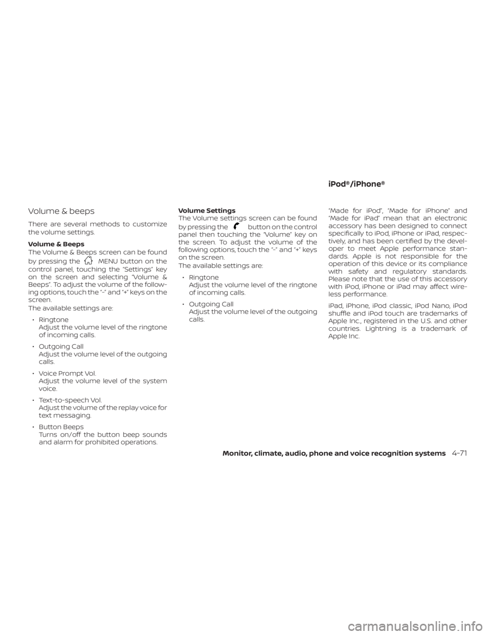 NISSAN VERSA SEDAN 2021  Owners Manual 