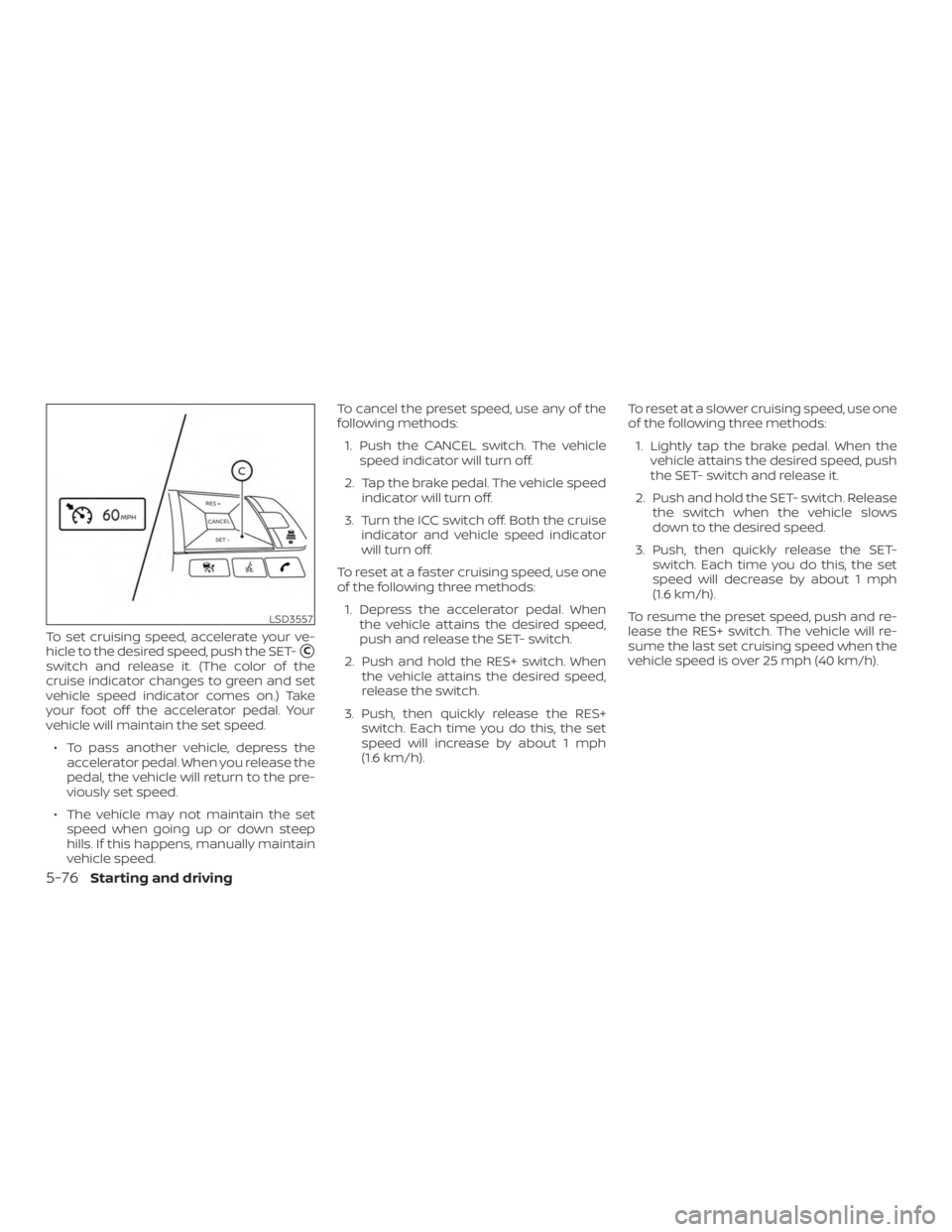 NISSAN VERSA SEDAN 2021  Owners Manual 