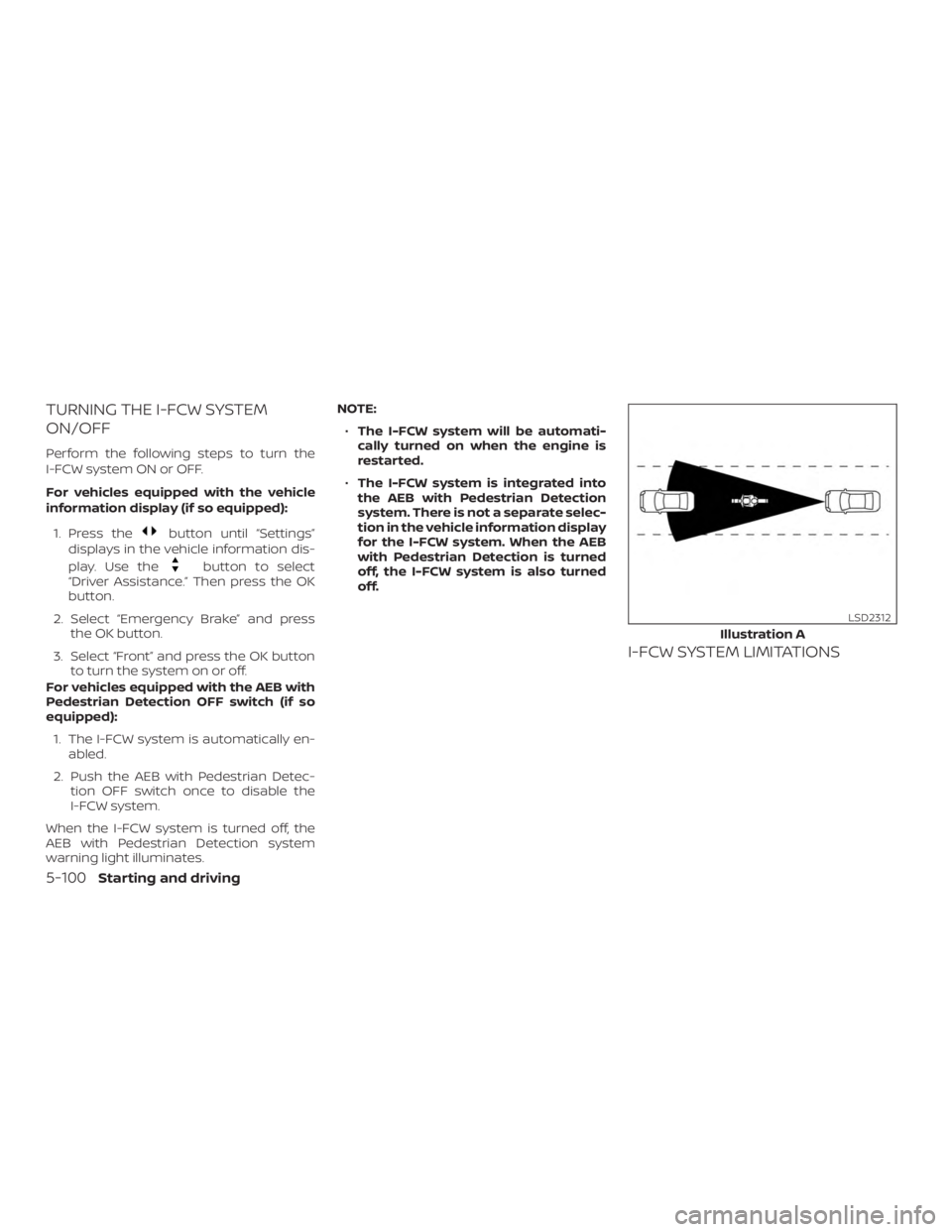 NISSAN VERSA SEDAN 2021  Owners Manual 