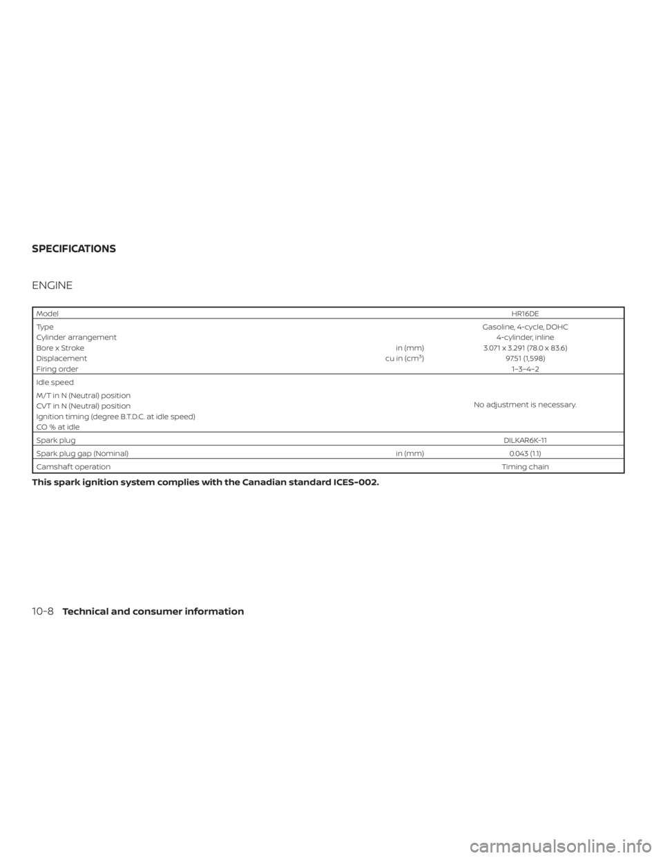 NISSAN VERSA SEDAN 2021  Owners Manual 