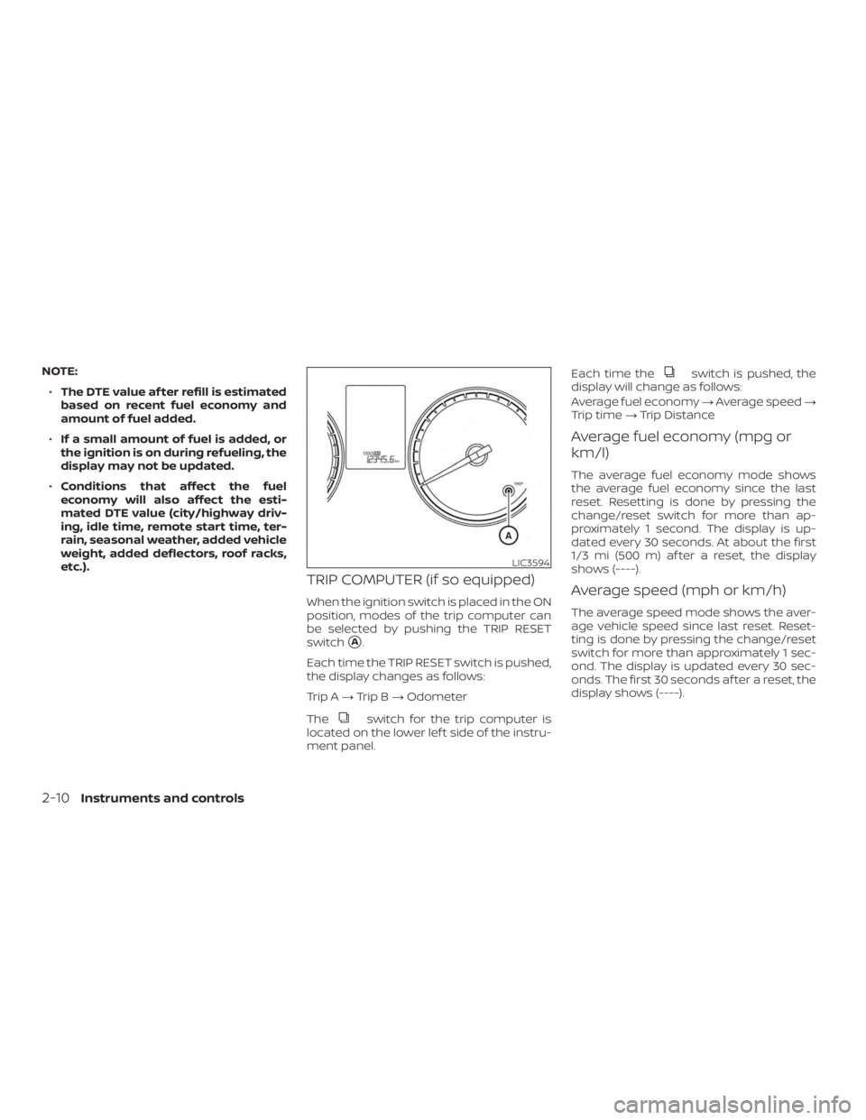 NISSAN VERSA SEDAN 2021  Owners Manual 