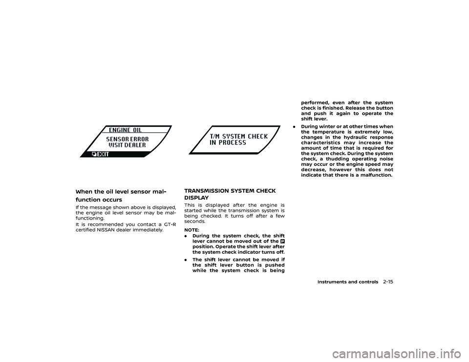 NISSAN GT-R 2019  Owners Manual 