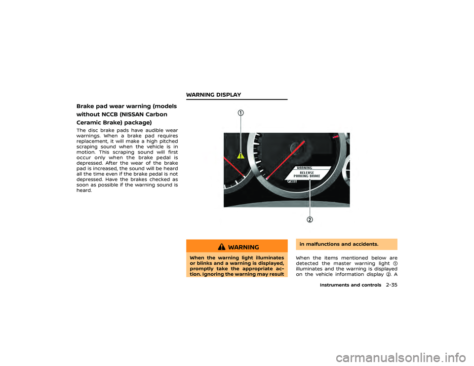 NISSAN GT-R 2019  Owners Manual 