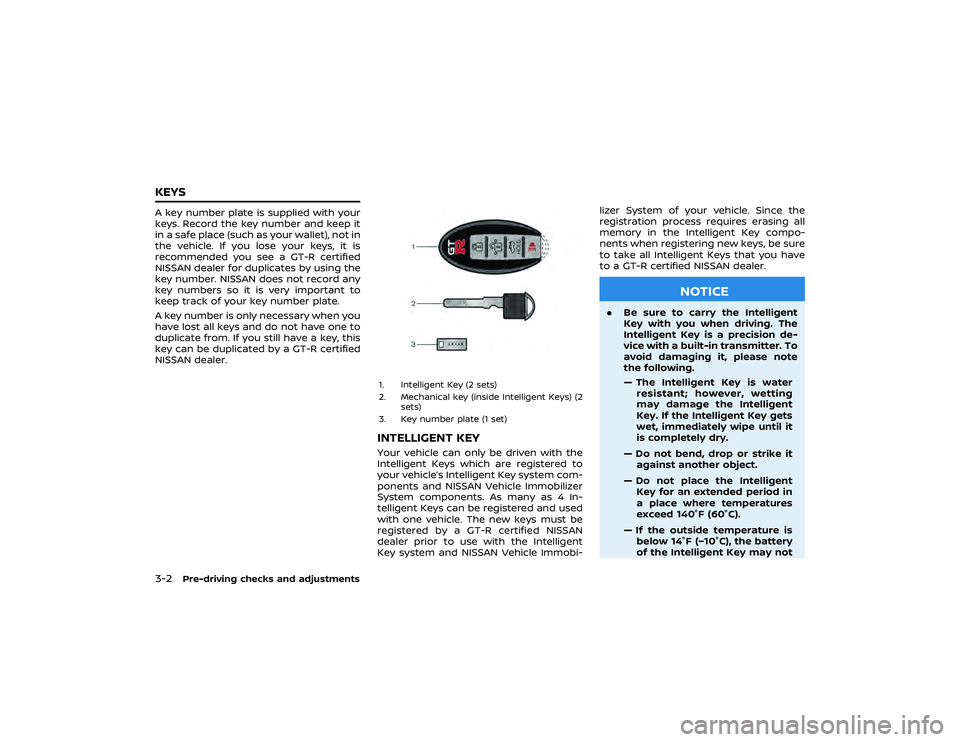 NISSAN GT-R 2019  Owners Manual 