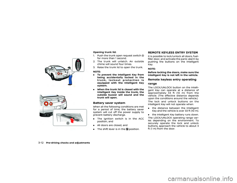 NISSAN GT-R 2019  Owners Manual 