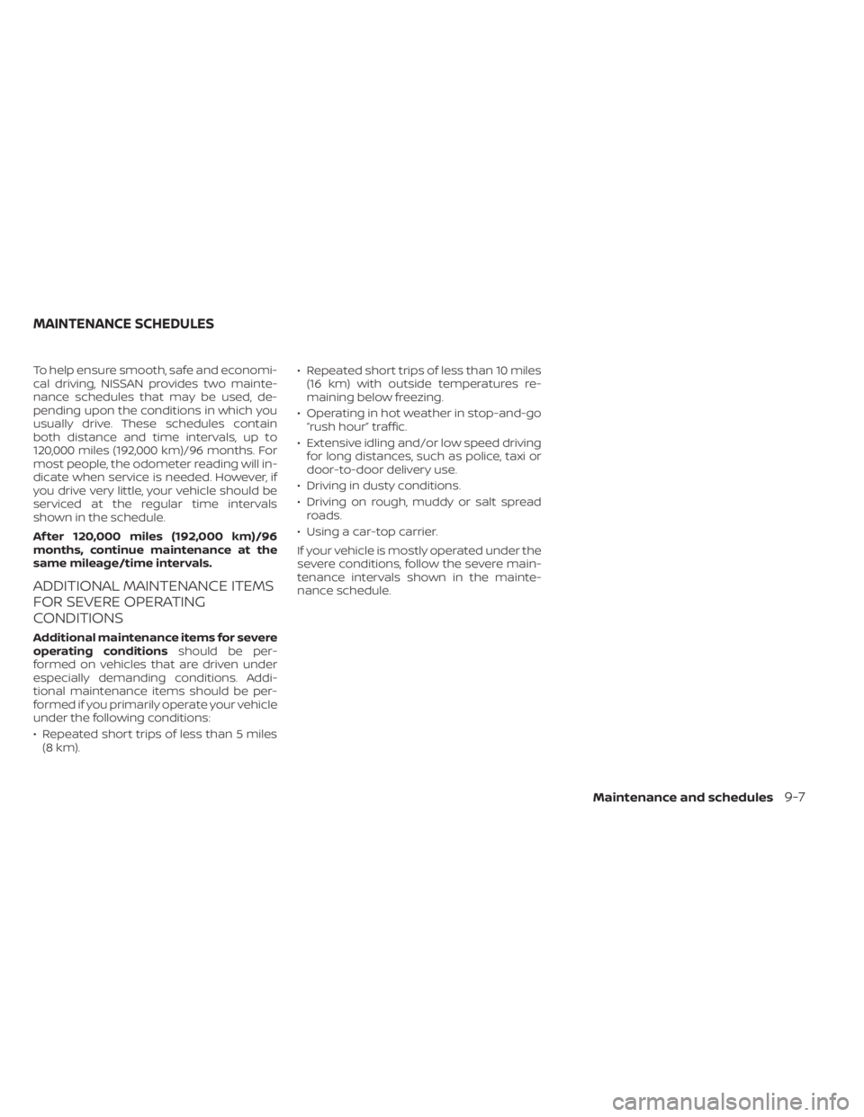 NISSAN NV200 2022  Owners Manual 