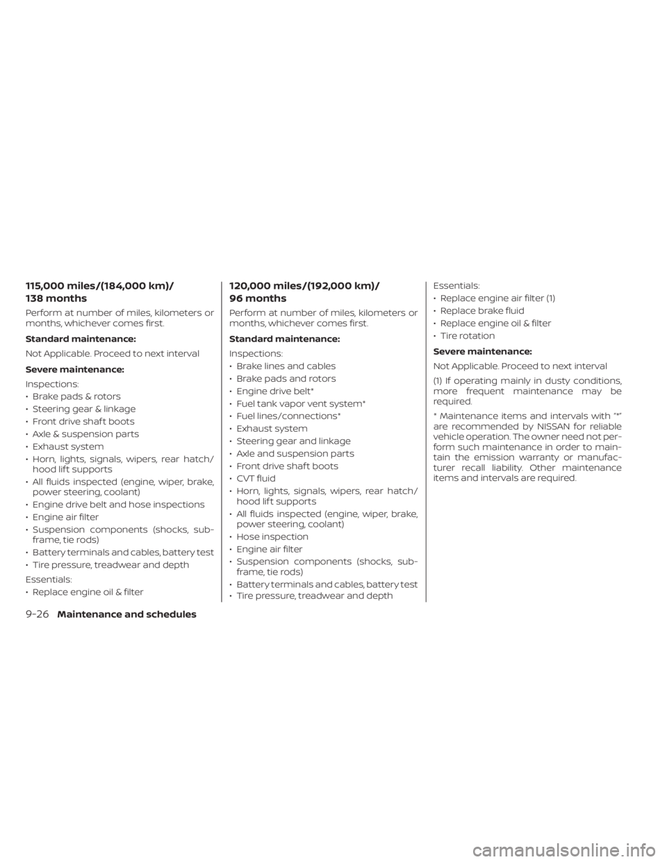 NISSAN NV200 2022  Owners Manual 