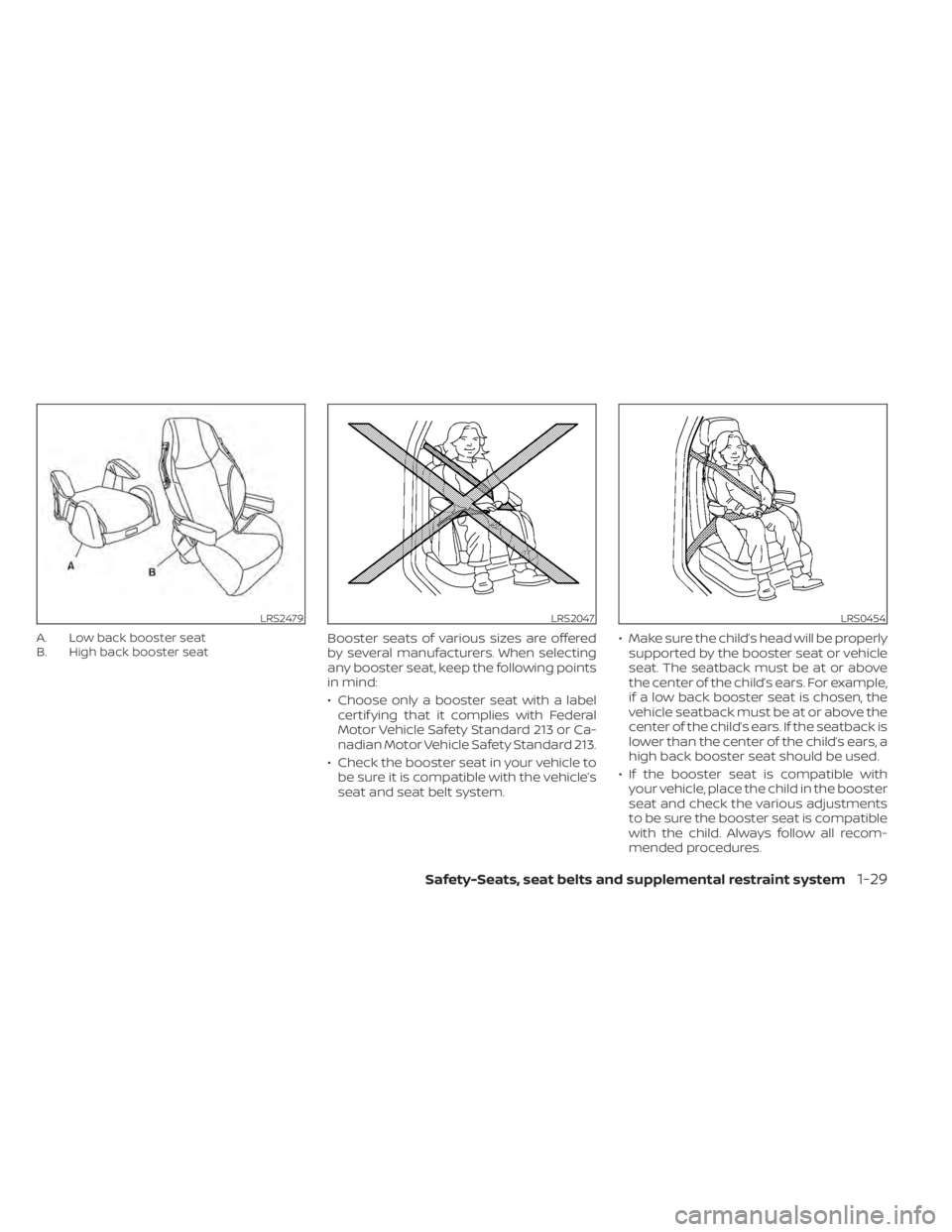 NISSAN NV200 2022  Owners Manual LRS2479LRS2047LRS0454 