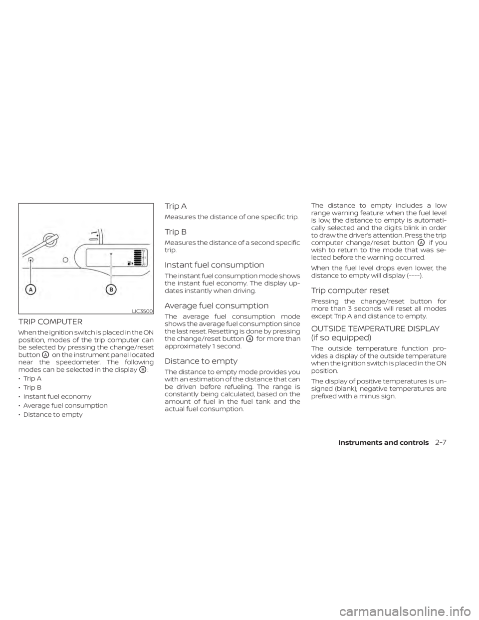 NISSAN NV200 2022  Owners Manual LIC3500 