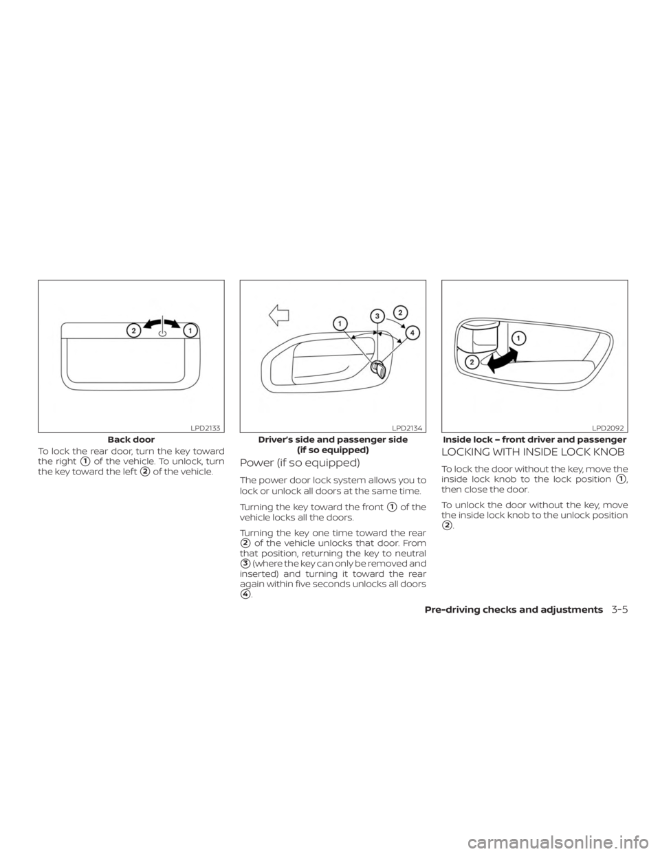 NISSAN NV200 2020  Owners Manual 