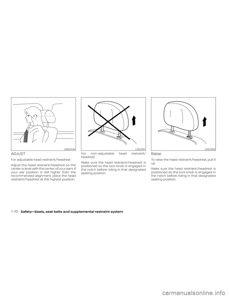 NISSAN NV200 2020  Owners Manual 
