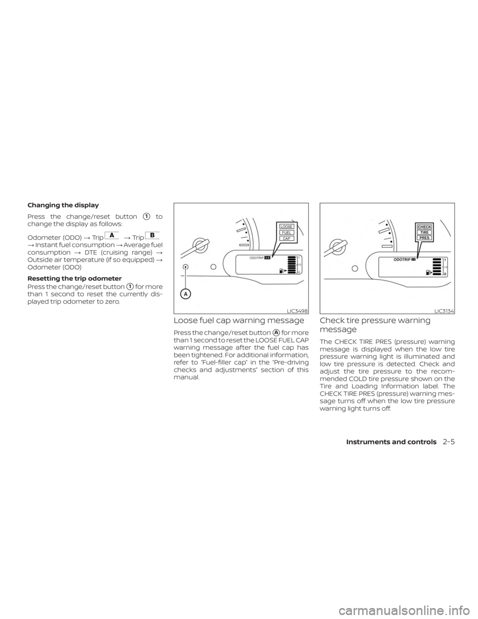 NISSAN NV200 2020  Owners Manual 