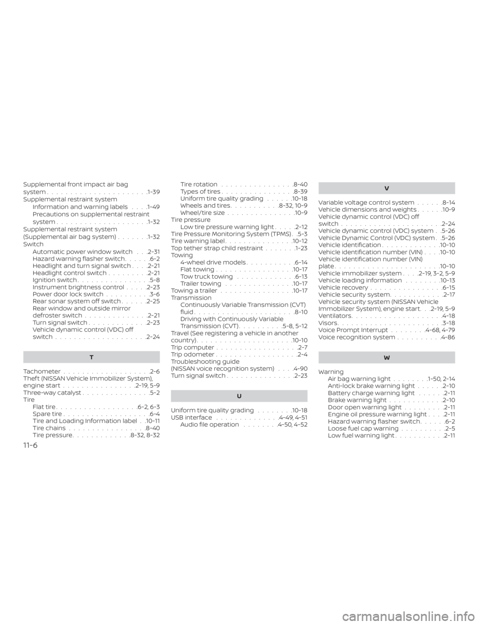 NISSAN NV200 2019  Owners Manual 