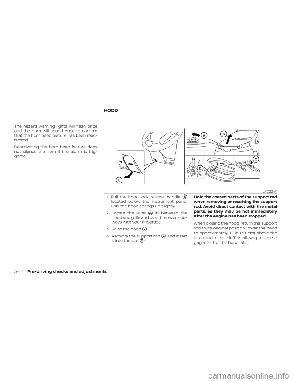 NISSAN NV200 2018  Owners Manual 