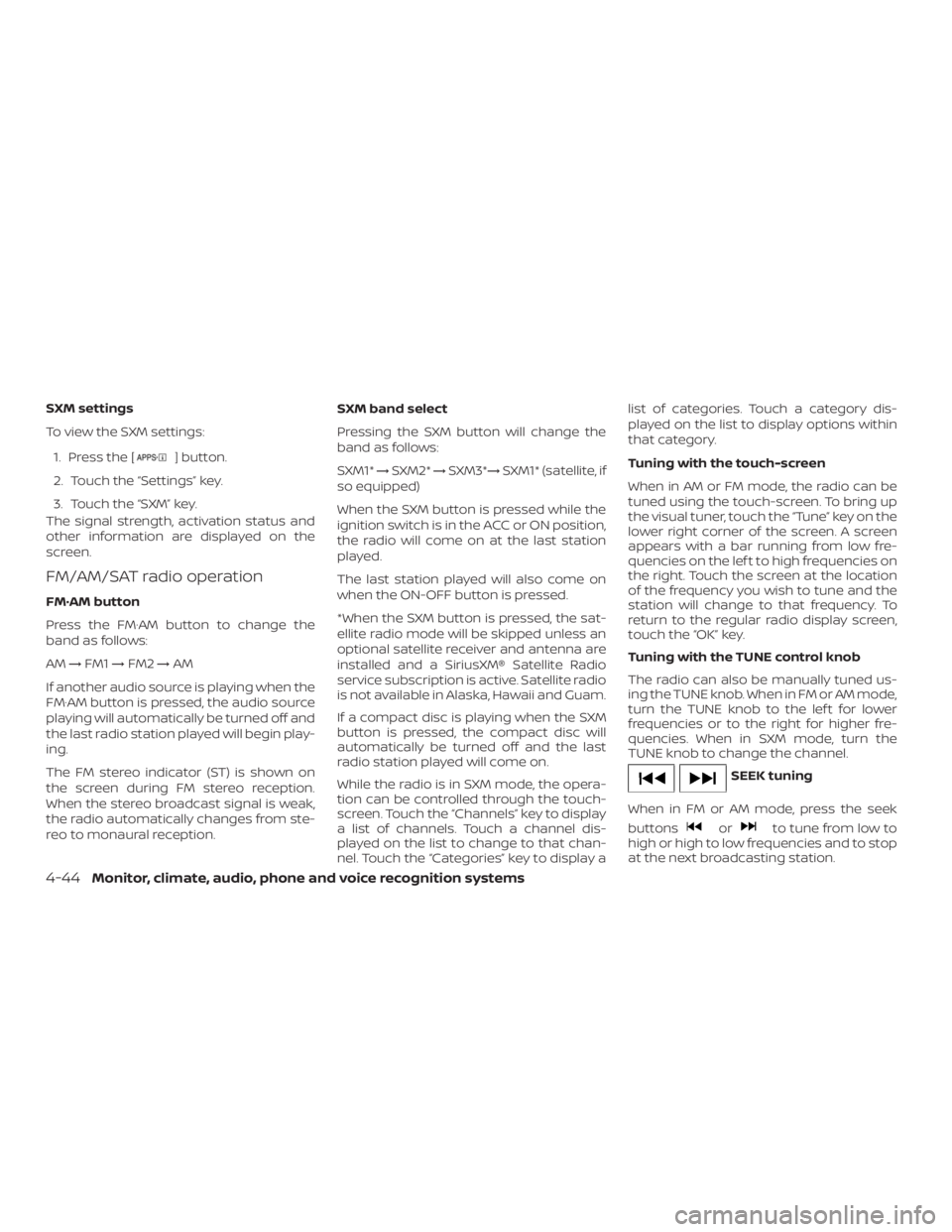 NISSAN NV200 2018  Owners Manual 