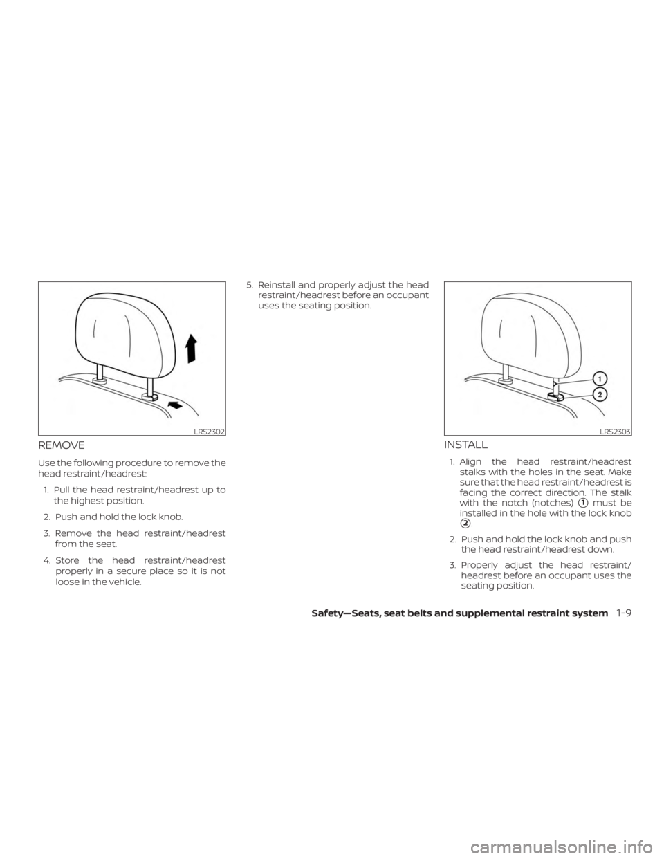 NISSAN NV200 2018  Owners Manual 