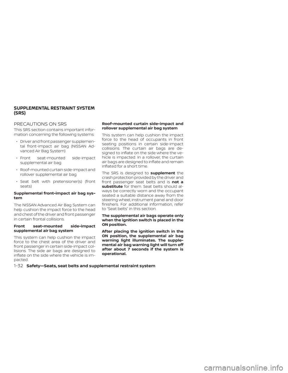 NISSAN NV200 2018  Owners Manual 