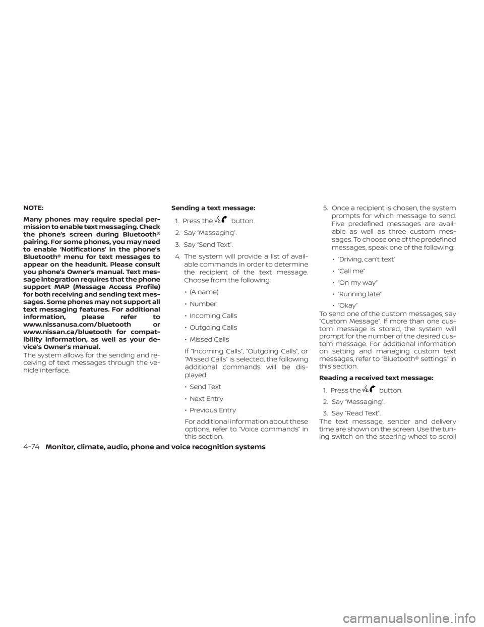 NISSAN NV200 2015  Owners Manual 