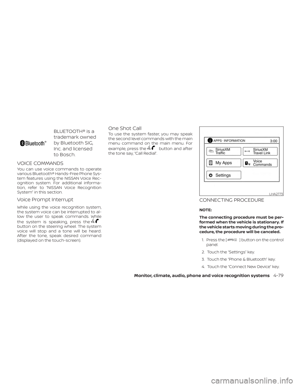 NISSAN NV200 2015  Owners Manual 