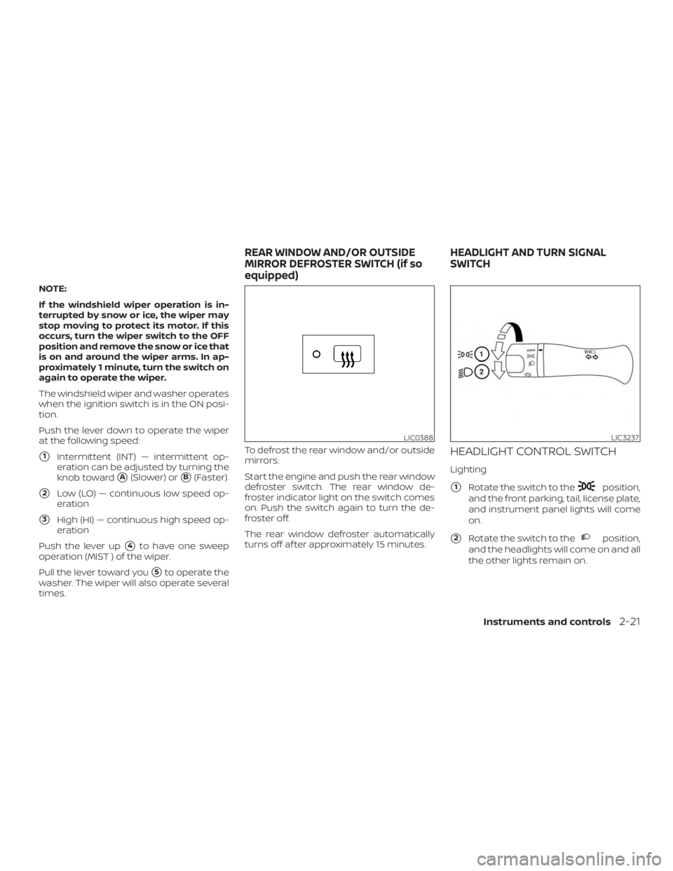 NISSAN NV200 2015  Owners Manual 
