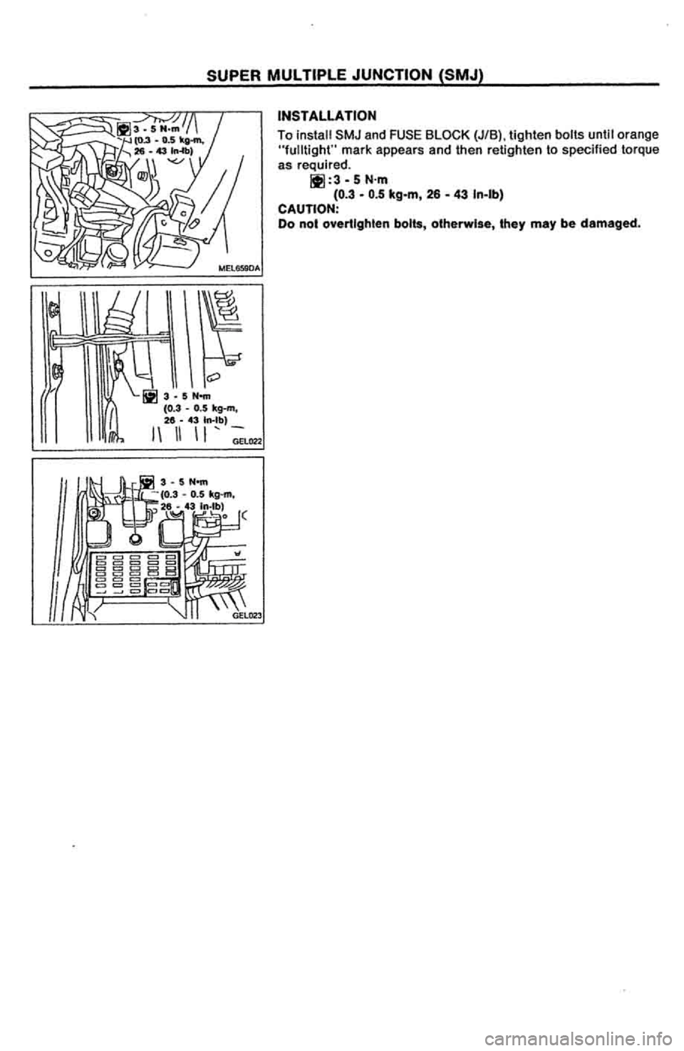 NISSAN ALMERA N15 1995  Service Manual 