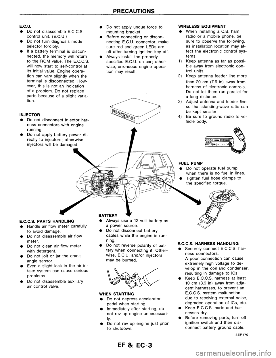 NISSAN AXXESS 1990  Service Repair Manual 
