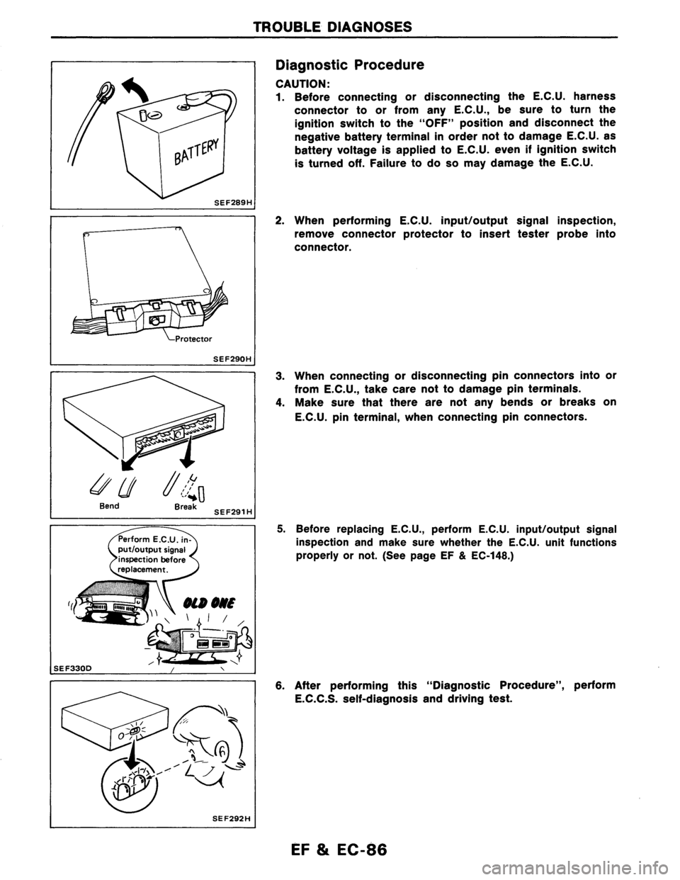 NISSAN AXXESS 1990  Service Repair Manual 