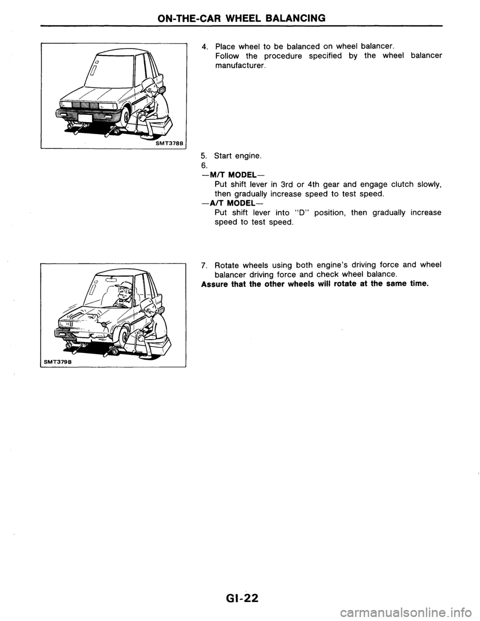 NISSAN AXXESS 1990  Service Repair Manual 
