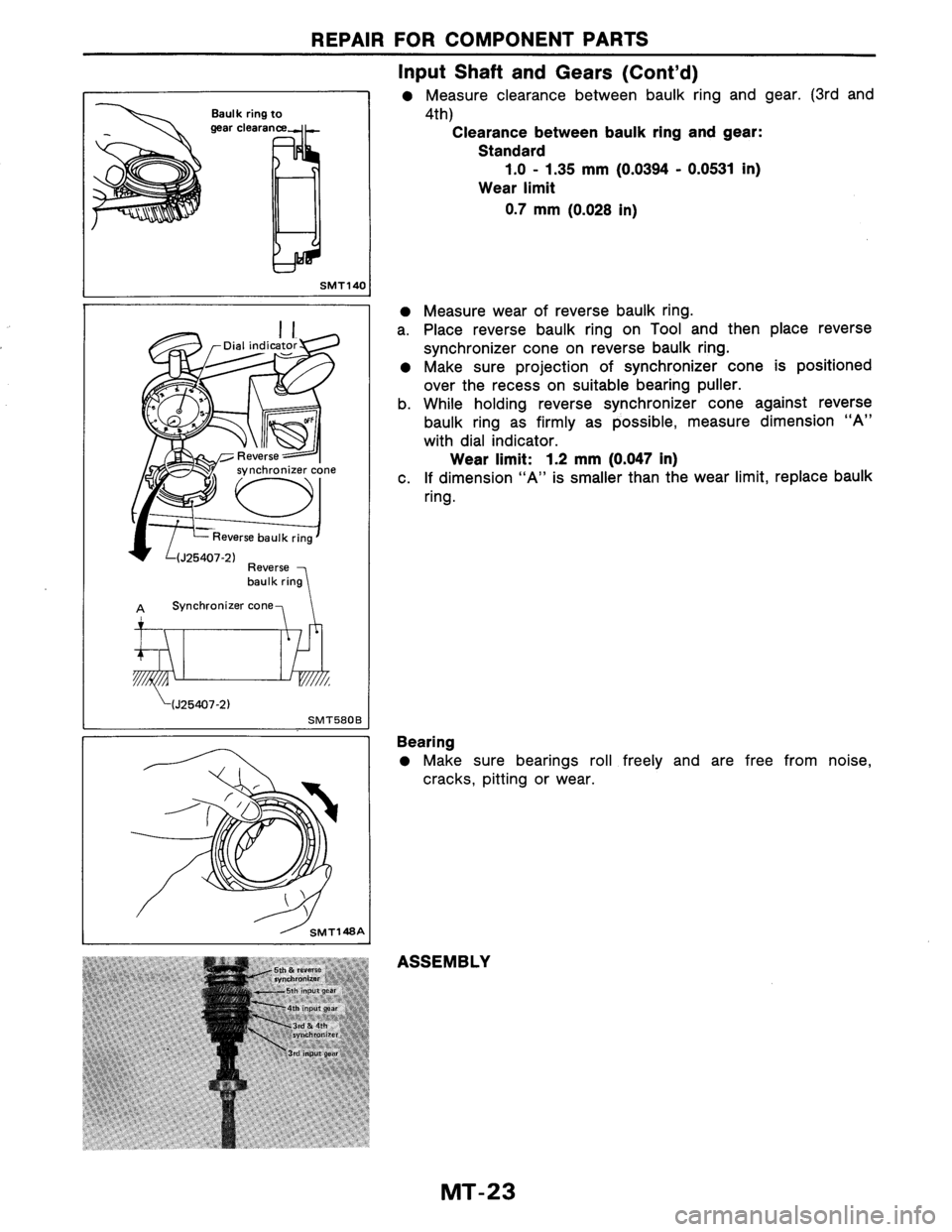 NISSAN AXXESS 1990  Service Repair Manual 